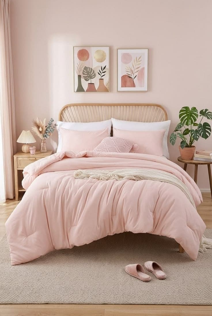 Pink Bedding Set