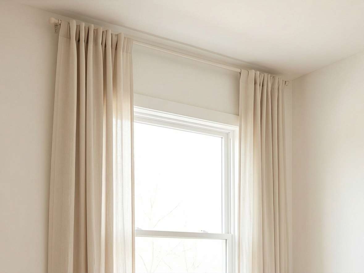Hang Curtains Higher Than Your Window