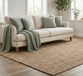 Sage Green + Warm Beige