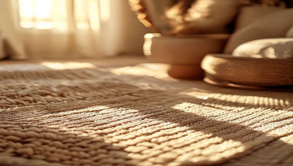 Add a Rug for Warmth