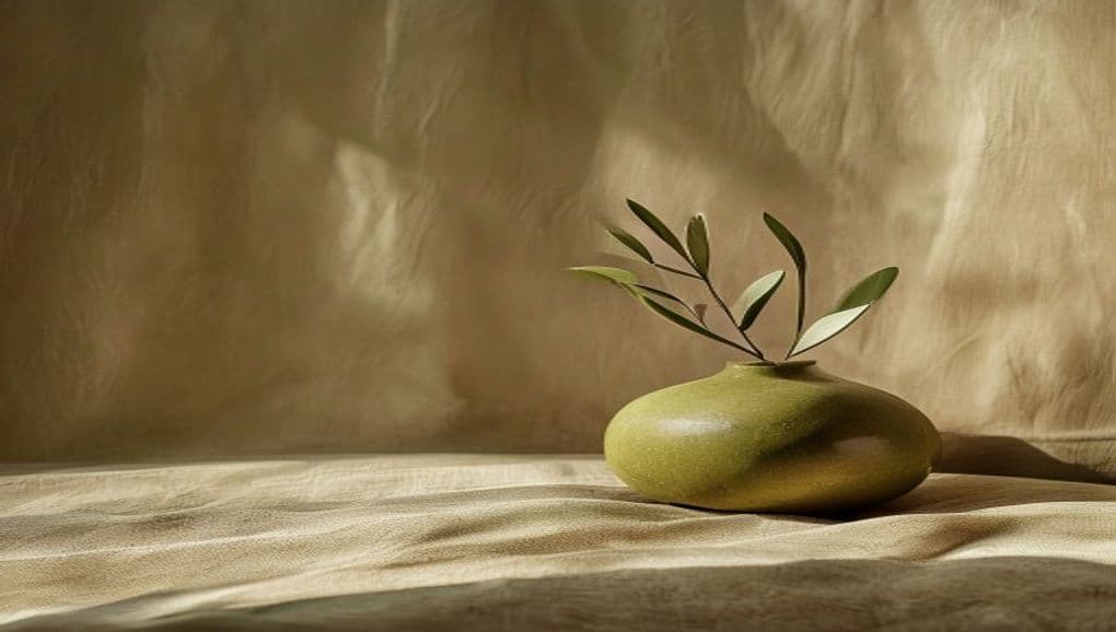 Olive Green + Soft Brown