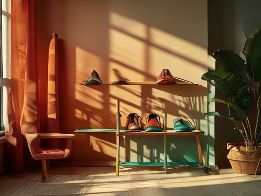 Add a Slim Shoe Rack