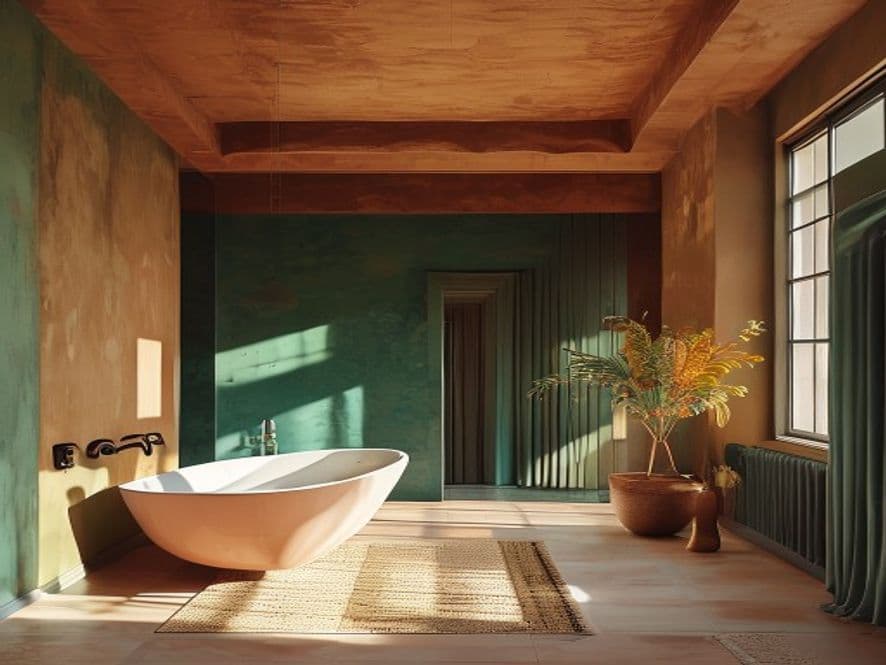 Painted Ceilings in a Contrasting Color