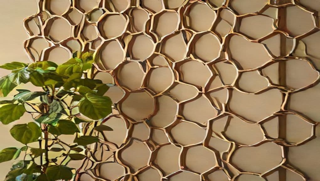 Wall-Mounted Trellis