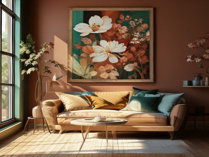 A Floral Art Print That Doesn’t Feel Too Sweet