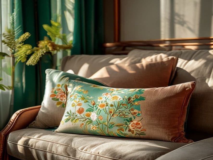 Floral Pillow Covers (Small Change, Big Impact)