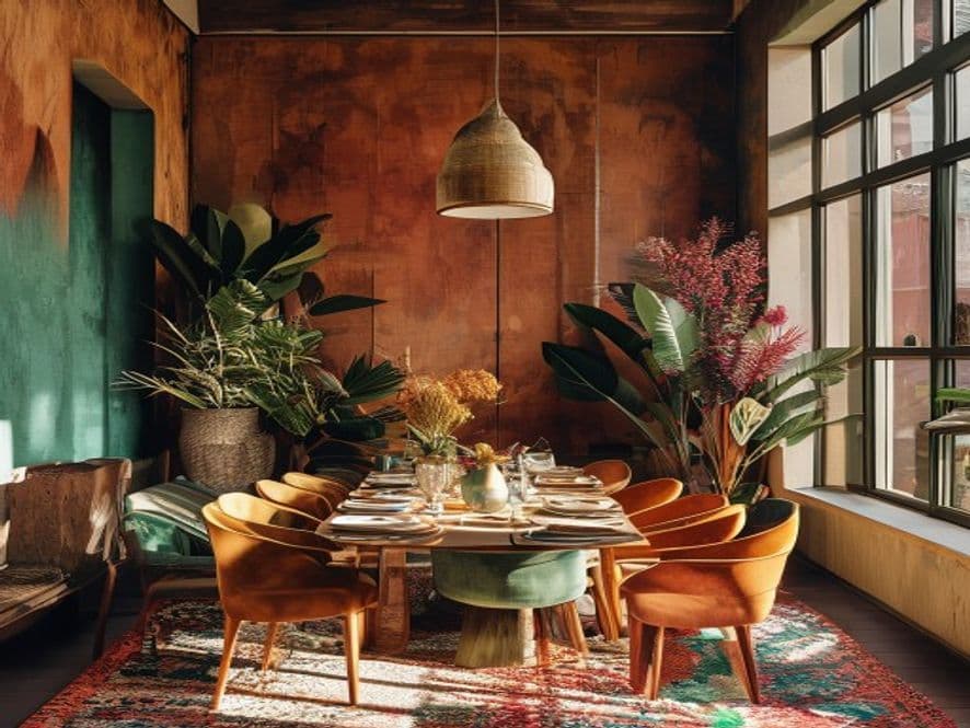 6 Neo Deco Dining Areas