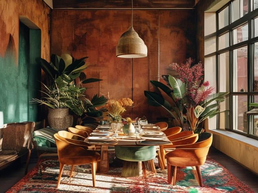 6 Neo Deco Dining Areas